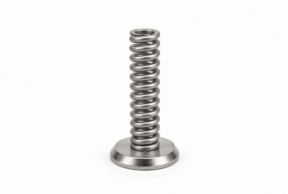 Door stop spring example